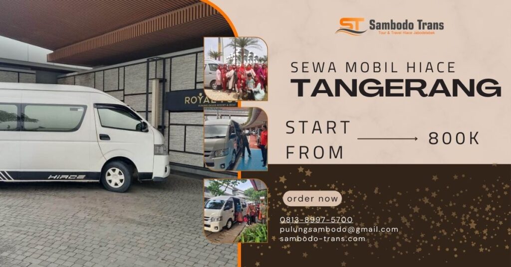 Sewa Mobil Hiace Tangerang