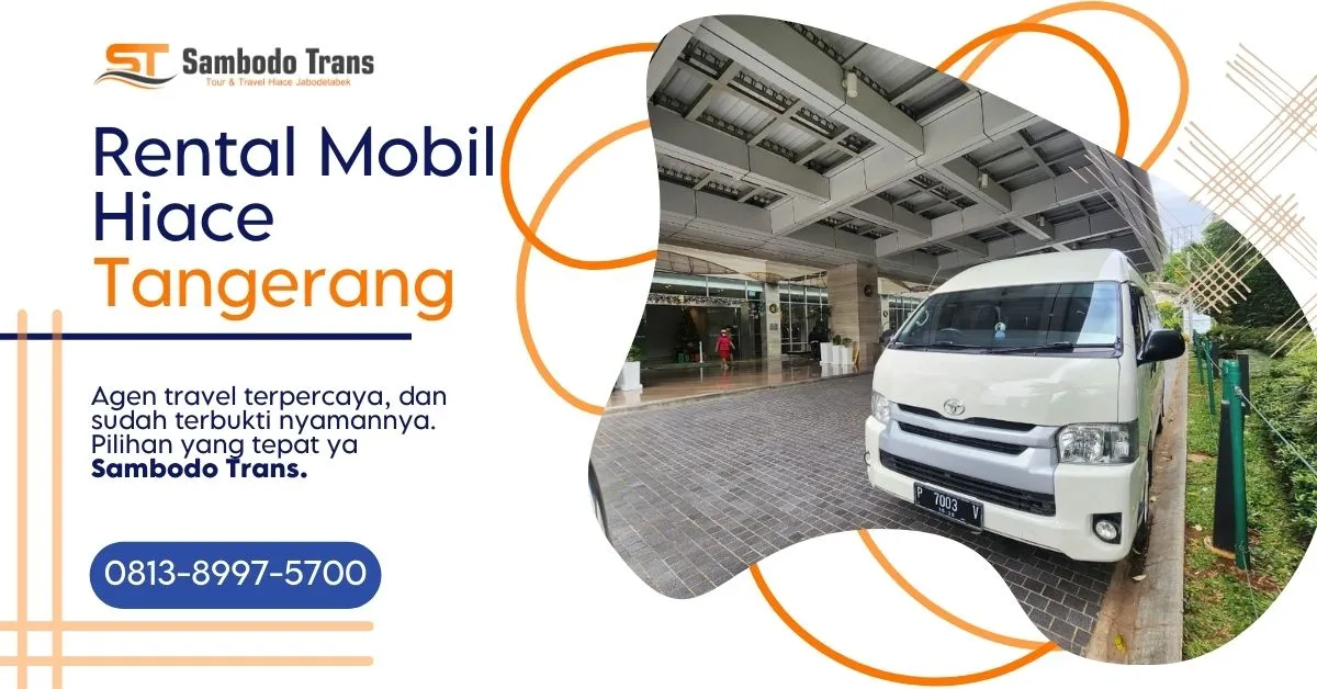 rental mobil hiace tangerang